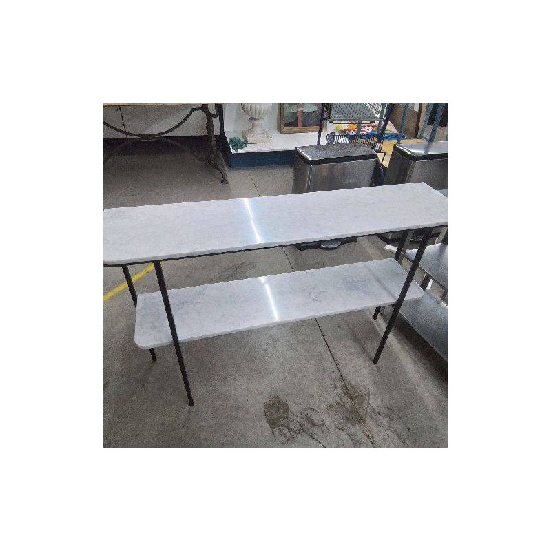 CONSOLE MARBRE BLANC