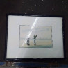 AQUARELLE GOLFEUR 