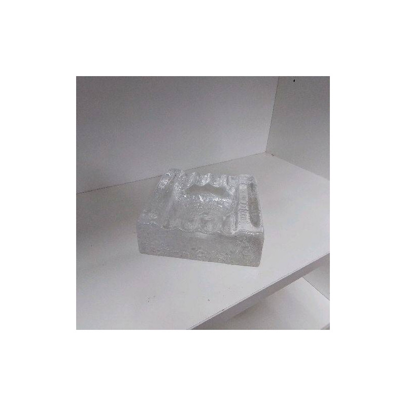 CENDRIER SCANDINAVE EN VERRE PUKEBERG 