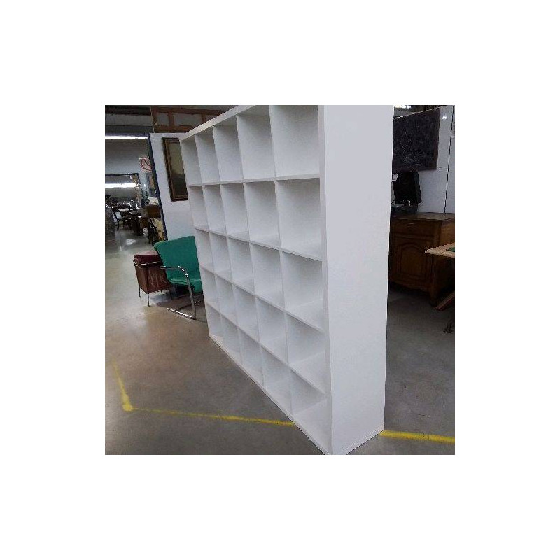 ETAGERE IKEA KALLAX BLANCHE 25 CASES