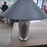 LAMPE A POSER ARGENTÉE 