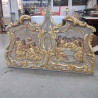 PANNEAU BOISERIE D’AUTEL XVIIIEME SIÈCLE REPRESENTANT L’ADORATION DES MAGES ET LA CENE