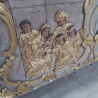 PANNEAU BOISERIE D’AUTEL XVIIIEME SIÈCLE REPRESENTANT L’ADORATION DES MAGES ET LA CENE