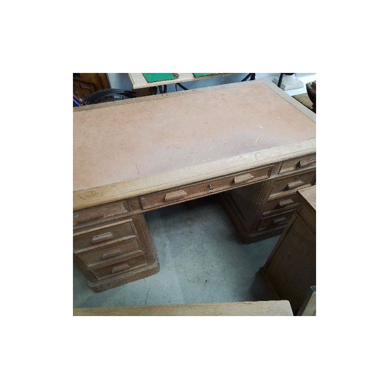 BUREAU 9 TIROIRS VINTAGE 