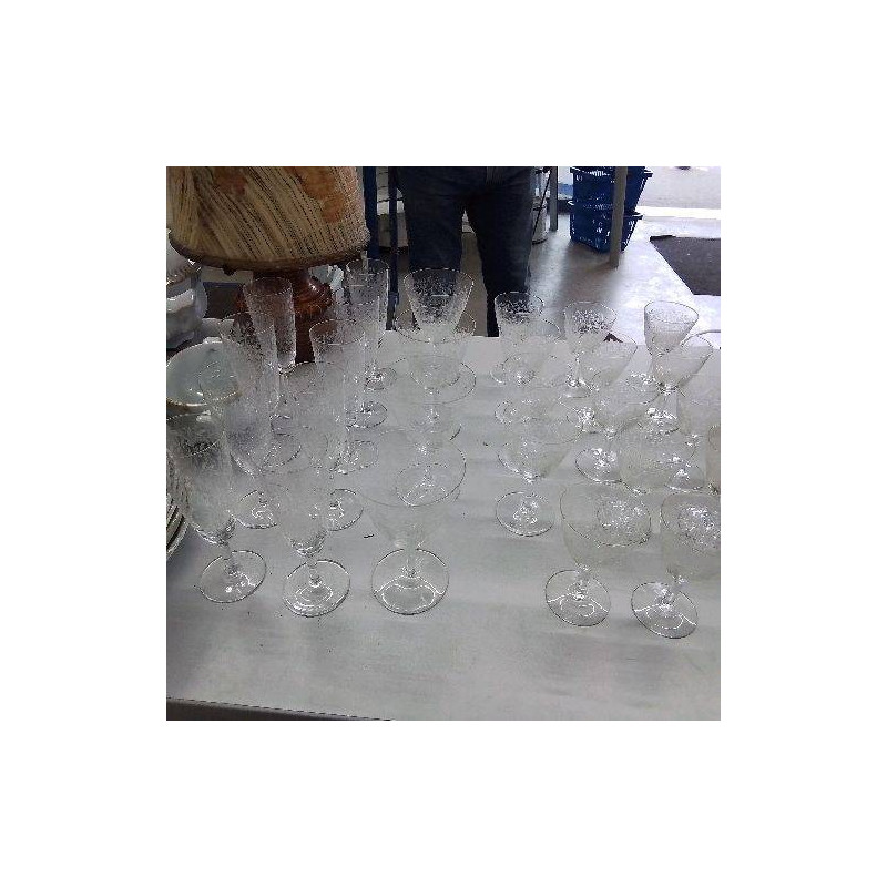 SERVICE VERRE BACCARAT LOT DE 27