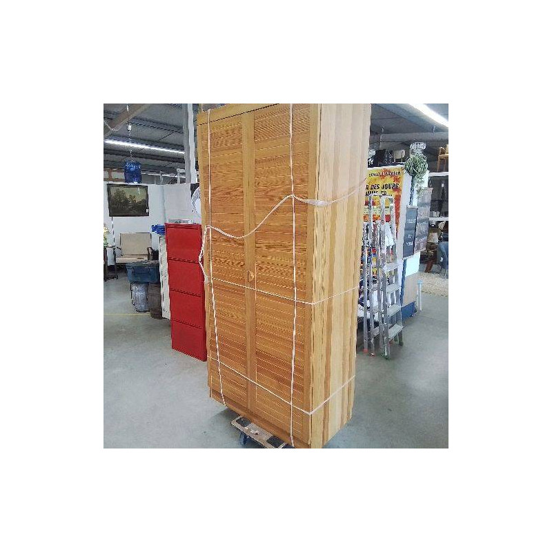 ARMOIRE VINTAGE 2 PORTES PIN