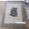 GRAVURE MAISONS DE BRUXELLES
