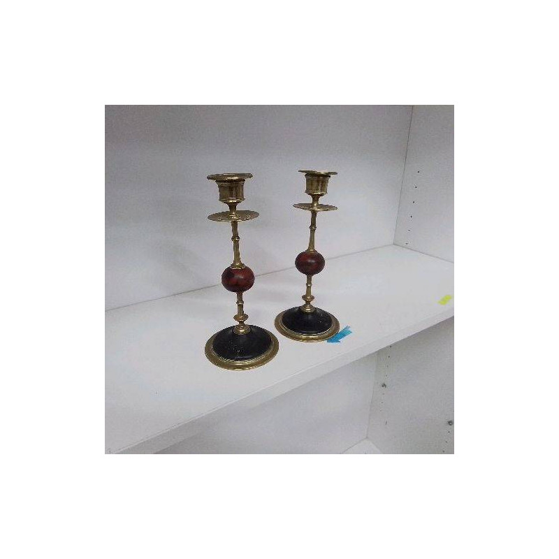 PAIRE DE BOUGEOIRE 