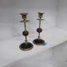 PAIRE DE BOUGEOIRE 