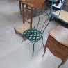 CHAISE METAL VERT 