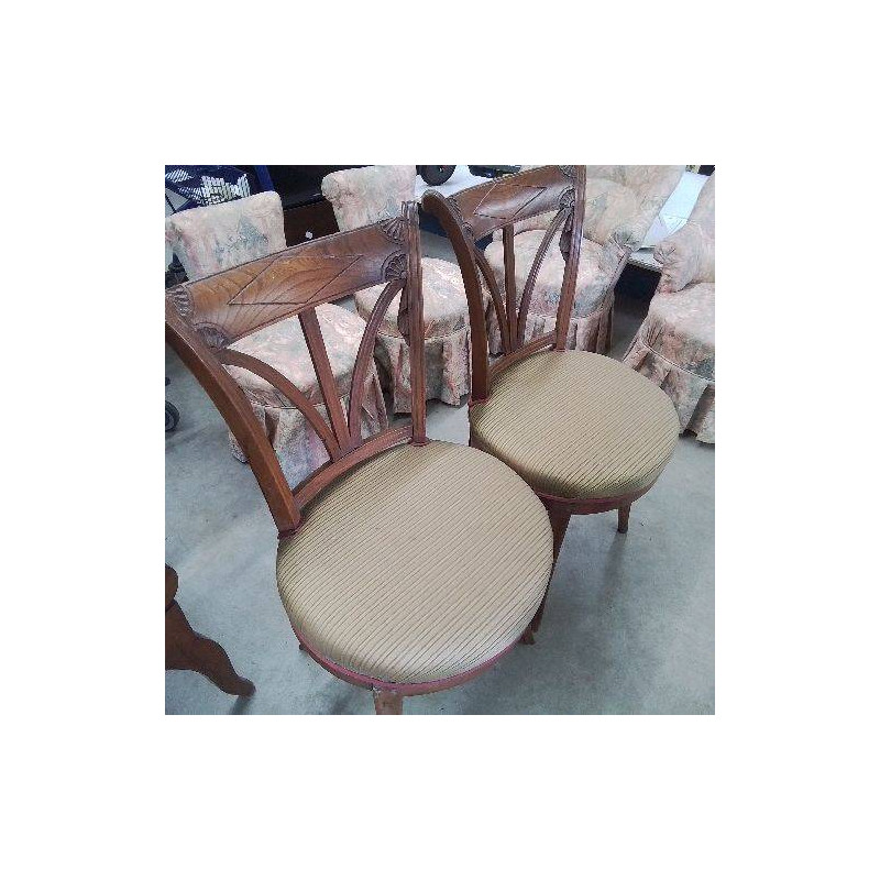 PAIRE DE CHAISES XIX EME