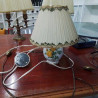 LAMPE BLANC FLEUR