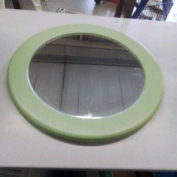 MIROIR ROND VERT 