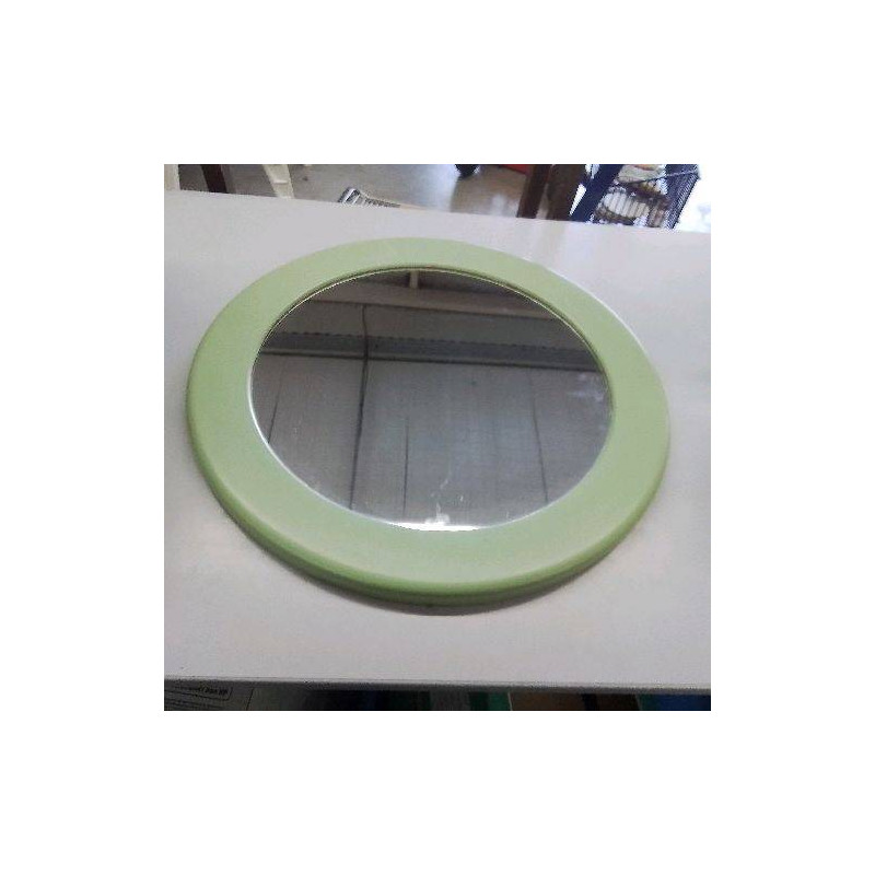 MIROIR ROND VERT 