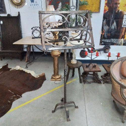 LUTRIN FER FORGÉ
