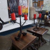 BOUGEOIR FER FORGÉ 