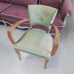 FAUTEUIL BRIDGE VERT 