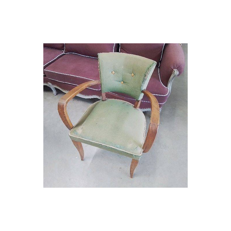 FAUTEUIL BRIDGE VERT 