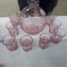 SERVICE A LIQUEUR CARAFE ROSE