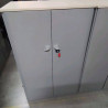 ARMOIRE DE BUREAU 2 PORTES MI HAUTE DESSUS BOIS