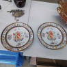 PAIRE D’ASSIETTES SANSON 