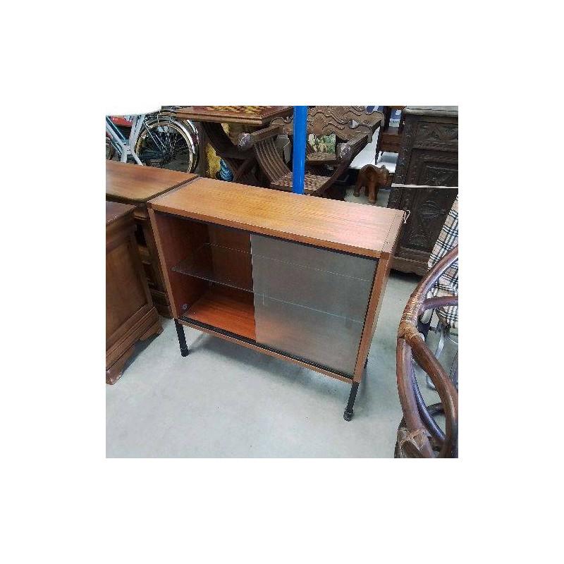 MEUBLE VITRÉ AVEC ÉTAGÈRE VITRE