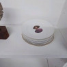 LOT DE 5 ASSIETTES