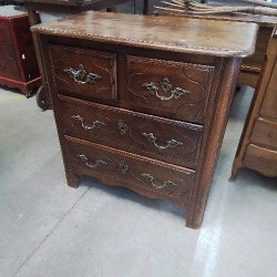COMMODE ÉTROITE LOUIS XV 