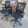 FAUTEUIL DE BUREAU STEELCASE TISSU NID ABEILLE
