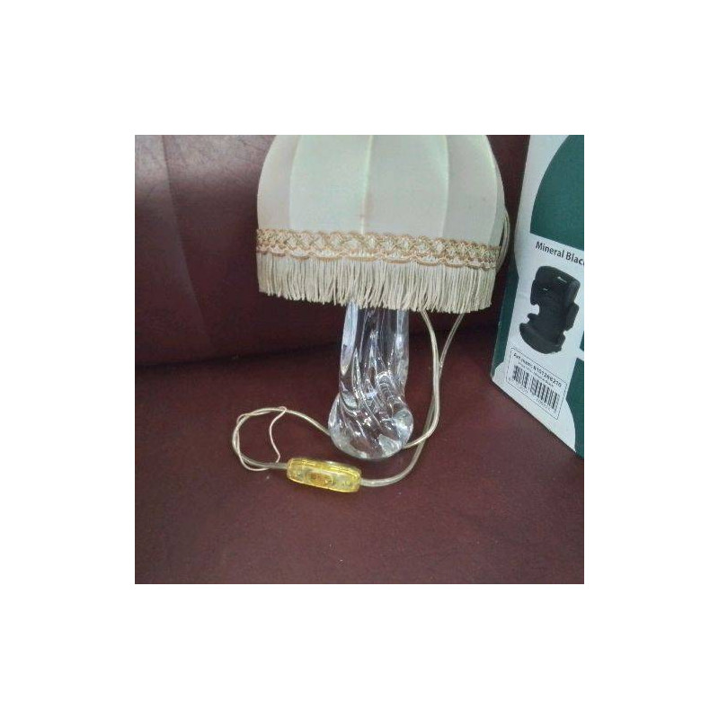 LAMPE EN CRSITAL SCHNEIDER 