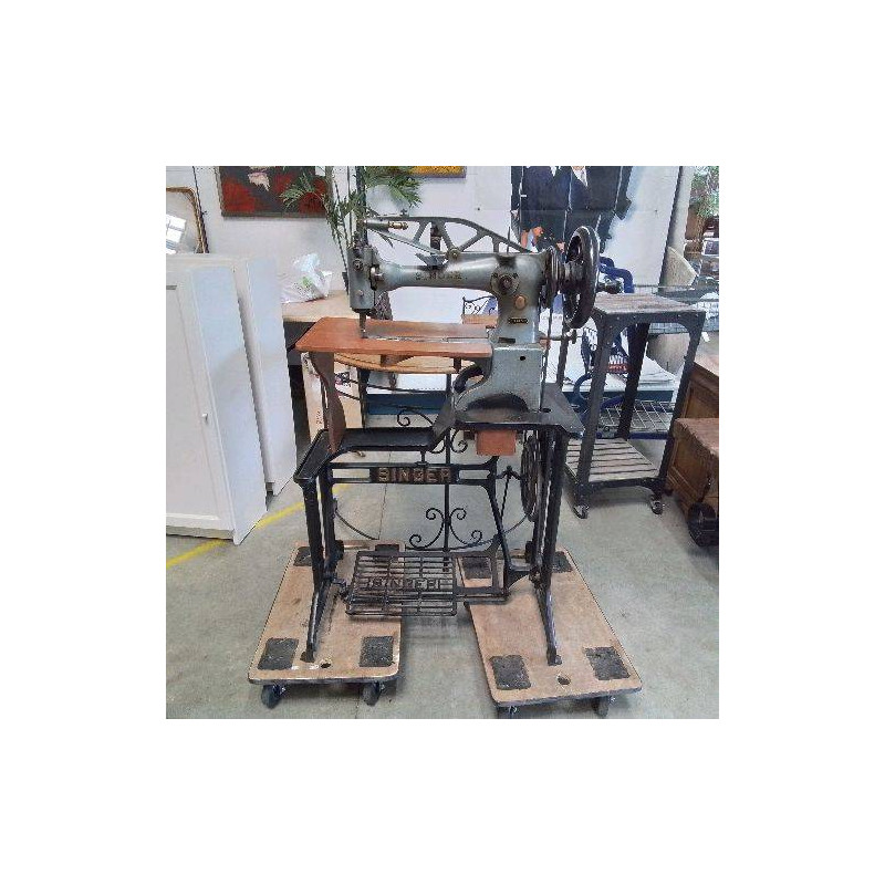 MACHINE A COUDRE SINGER CUIR 