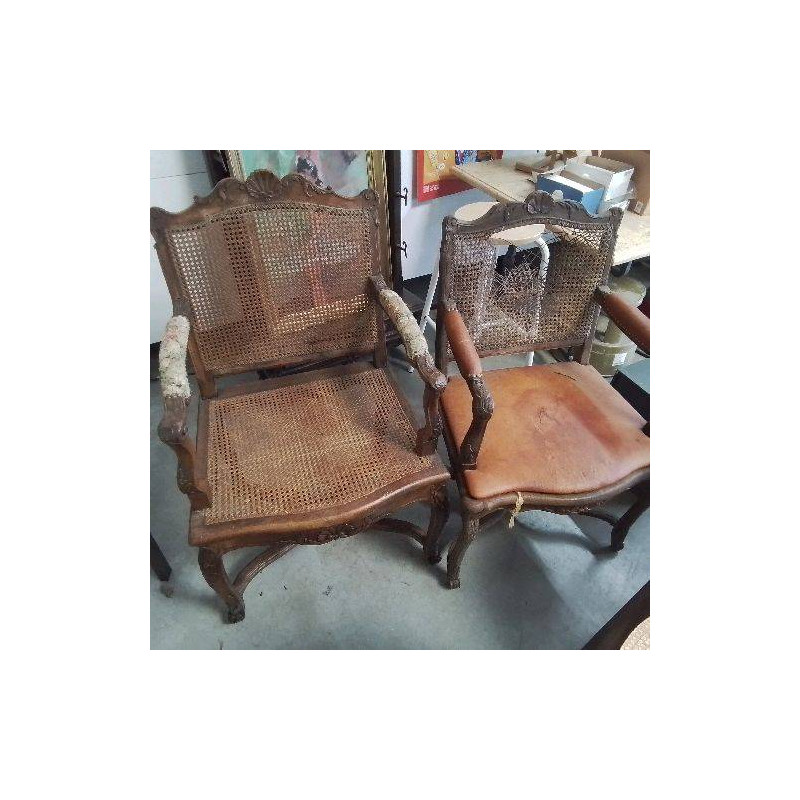 PAIRE DE FAUTEUILS REGENCE EN L’ETAT