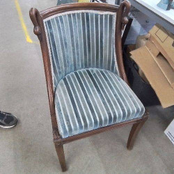 CHAISE GONDOLE CYGNES