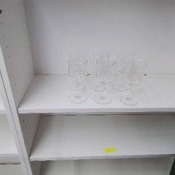 LOT DE 6 VERRES BACCARAT