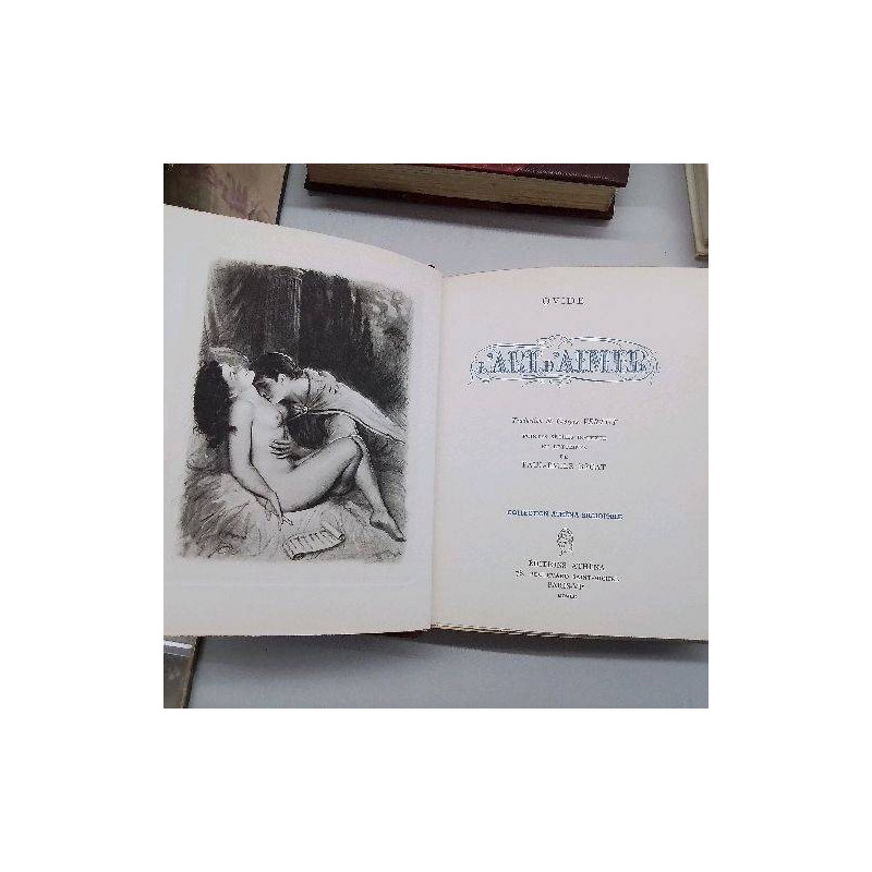 LIVRE OVIDE L’ART D’AIMER ILLUSTRATION DE P.E. BECAT