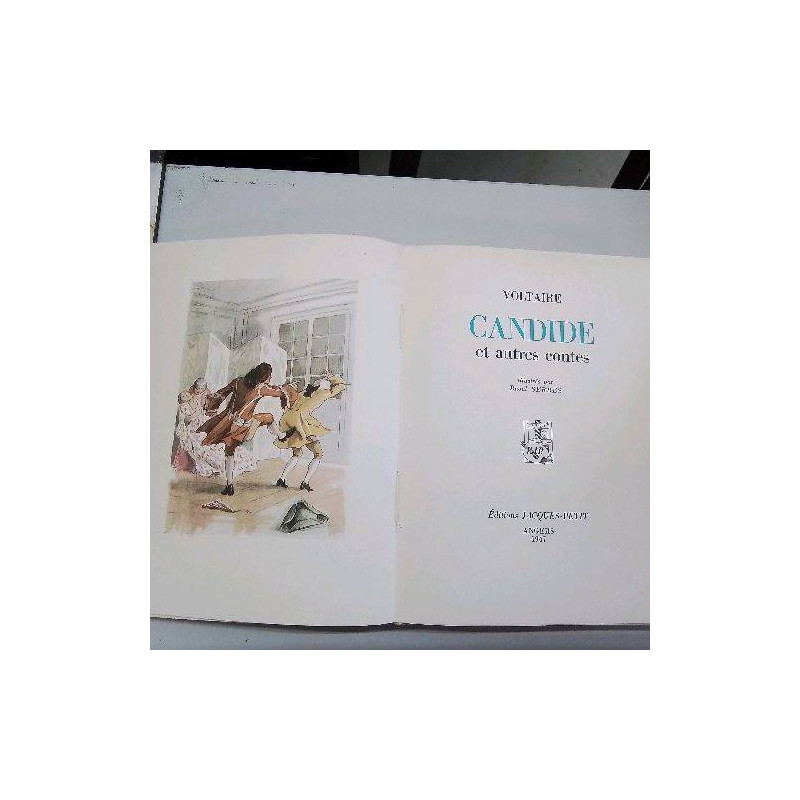 LIVRE CANDIDE ILLUSTRÉ PAR RAOUL SERRES