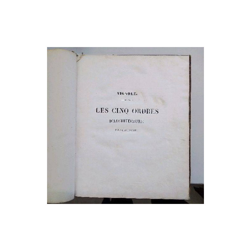 LES CINQ ORDRES