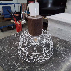 SUSPENSION MODERNE BLANCHE 