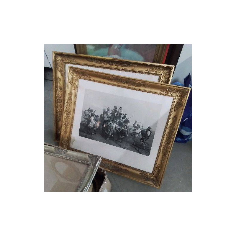 CADRE DORÉ GRAVURE