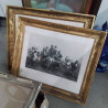 CADRE DORÉ GRAVURE