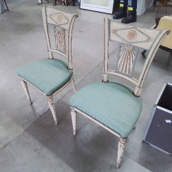 PAIRE DE CHAISES DIRECTOIRE