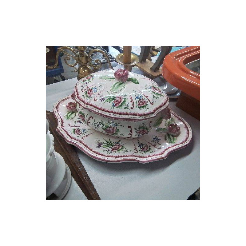 SOUPIERE DECOR FLEURS