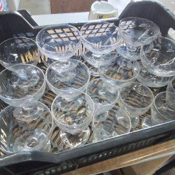 SERIE DE VERRES GRAVÉS 