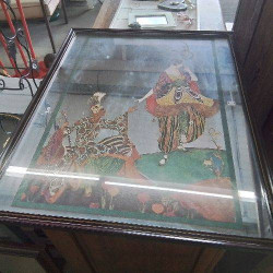 MIROIR DÉCORÉ 