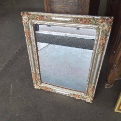 MIROIR DECOR FLEURS