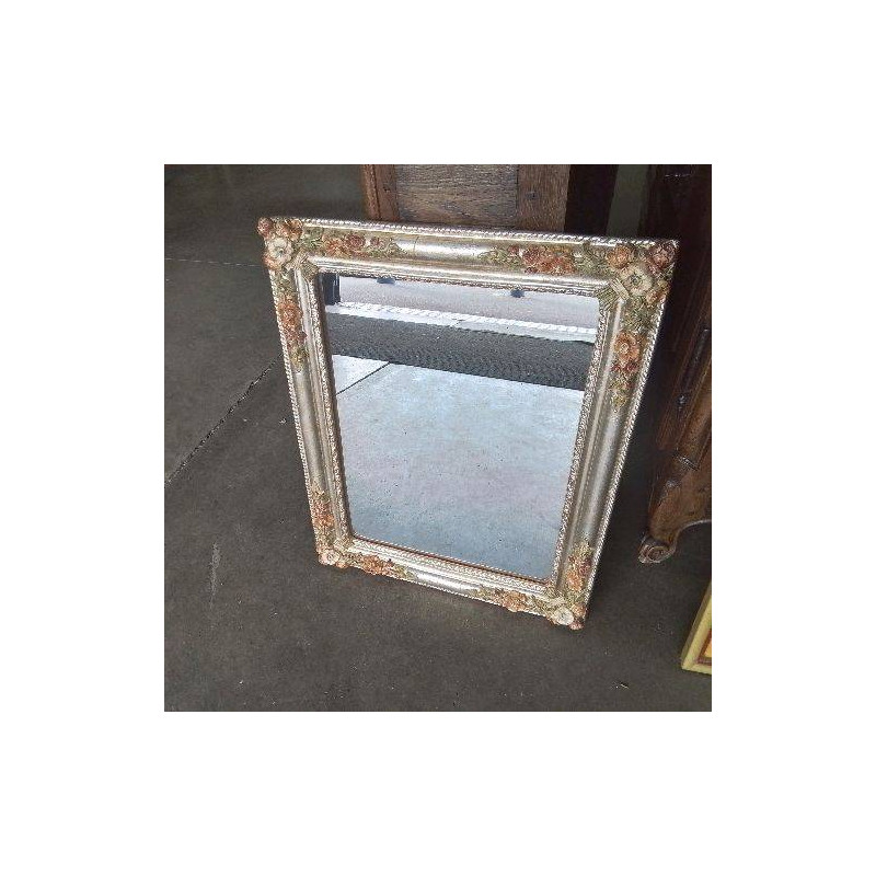 MIROIR DECOR FLEURS