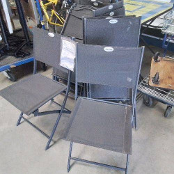 CHAISE PLIANTE HESPERIDE GRISE