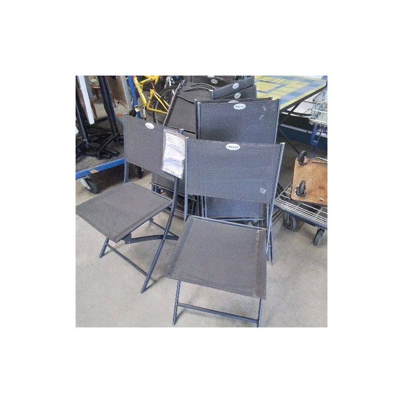 CHAISE PLIANTE HESPERIDE GRISE
