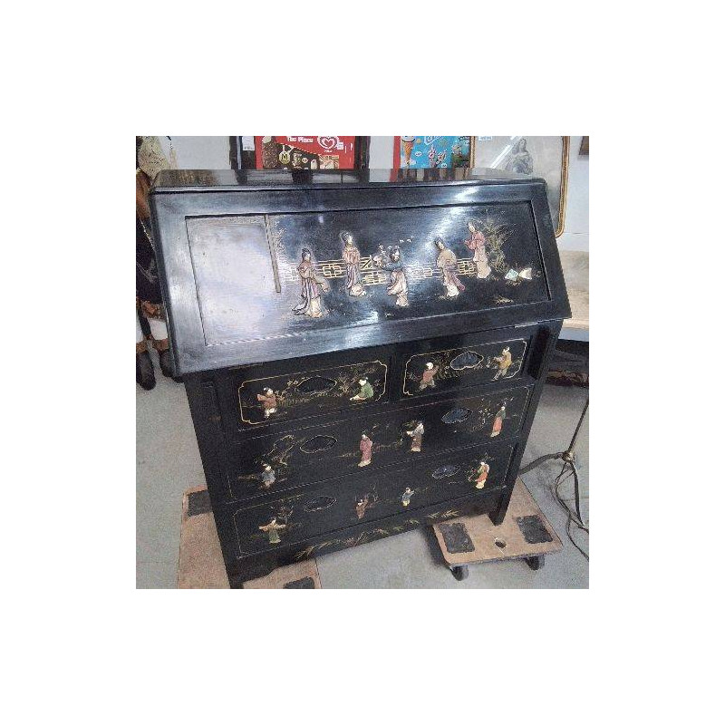 SECRETAIRE STYLE ASIATIQUE