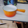 CASSEROLE FONTE ÉMAILLÉE ORANGE 